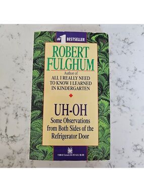 💥4 for $25💥 Uh-Oh by Robert Fulghum Book